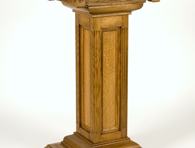 Washington College Pedestal Base Lectern