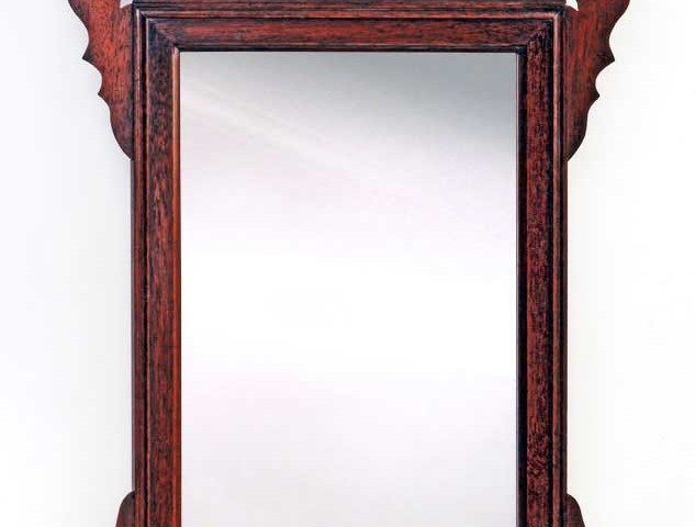 Chippendale Mahogany Looking Glass