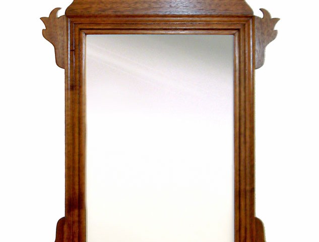 Chippendale Walnut Looking Glass