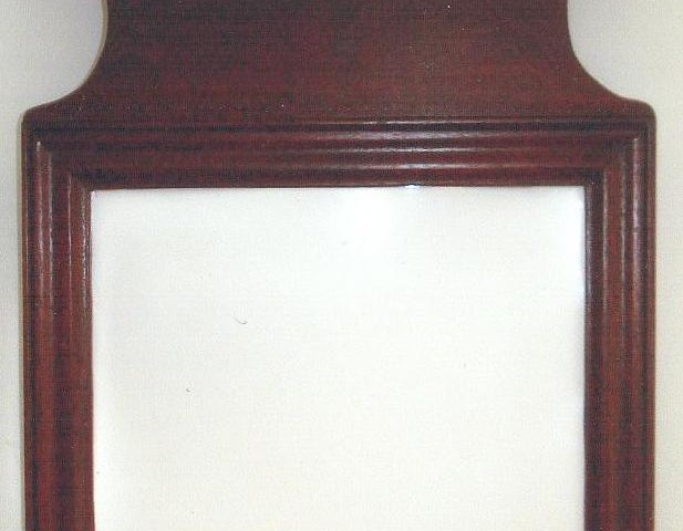 Queen Anne Mahogany Looking Glass