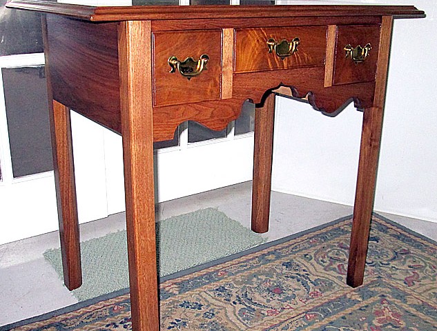 Chippendale Walnut Dressing Table